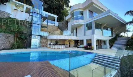 Casa com 4 dormitórios à venda, 520 m² por R$ 17.000.000,00 - Praia Vermelha - Ubatuba/SP