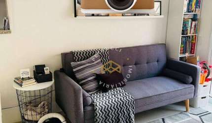 Apartamento com 2 dormitórios à venda, 51 m² por R$ 350.000,00 - Parque Itália - Campinas/SP