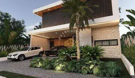 CASA COM 4 SUÍTES À VENDA EM CONDOMÍNIO FECHADO, PAULÍNIA/SP