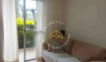 Apartamento com 2 dormitórios à venda, 60 m² por R$ 285.000,00 - Parque Dom Pedro II - Campinas/SP