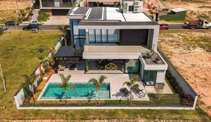 Casa com 5 dormitórios à venda, 400 m² por R$ 6.800.000,00 - Villa dos Pinheiros - Indaiatuba/SP
