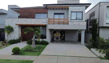 Casa com 4 dormitórios à venda, 414 m² por R$ 3.500.000,00 - Residencial Campo Camanducaia - Jaguariúna/SP