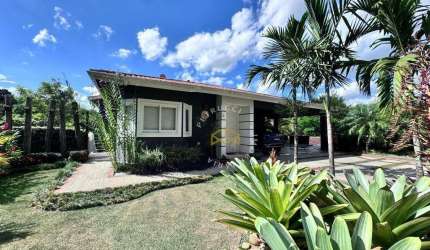 Casa com 3 dormitórios à venda, 700 m² por R$ 3.200.000,00 - Condomínio Vale Da Santa Fé - Vinhedo/SP