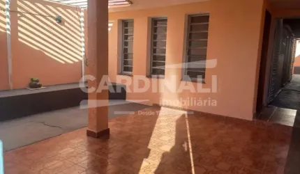 Casa com 2 dormitórios no Jardim Cruzeiro do Sul próxima a UBS em São Carlos