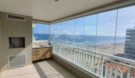 Apartamento VISTA MAR na Aviação, 2 dormitórios, confira na imobiliária em Praia Grande.