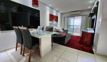 Apartamento na Guilhermina, 2 dormitórios, lazer completo, confira na imobiliária em Praia Grande.