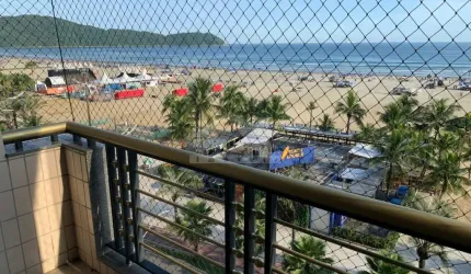 Apartamento FRENTE AO MAR na Vila Guilhermina, 3 dormitórios, vaga, confira em Praia Grande.