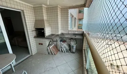 Apartamento na Aviação de 2 dormitórios, varanda Gourmet com vista mar !