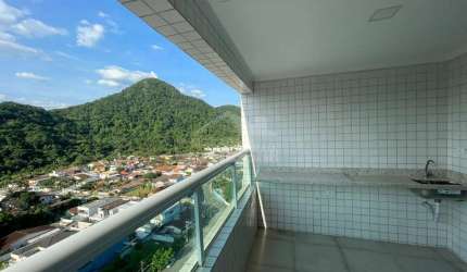 Apartamento Canto do Forte, 1 suíte, terraço gourmet, lazer, confira na imobiliária em Praia Grande.