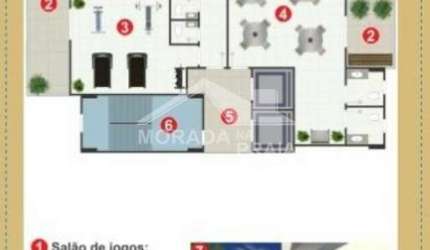 Lindo Apartamento na Aviação com Vista ao Mar , 02 dormitórios , 01 vagas de garagem em Praia Grande