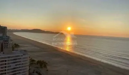 Apartamento FRENTE AO MAR na Aviação, 3 dormitórios, lazer, confira na imobiliária em Praia Grande.