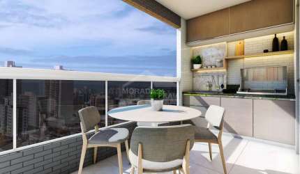 Lançamento na Guilhermina, 2 Dormitórios, 1 Suíte, 2 vagas. Confira na Imobiliária em Praia Grande.