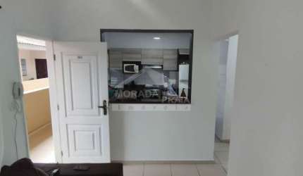 Apartamento MOBILIADO no Canto do Forte, 2 dormitórios, confira na imobiliária em Praia Grande.