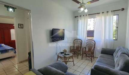 Apartamento de 1 dormitório na Ocian Praia Grande, Sp