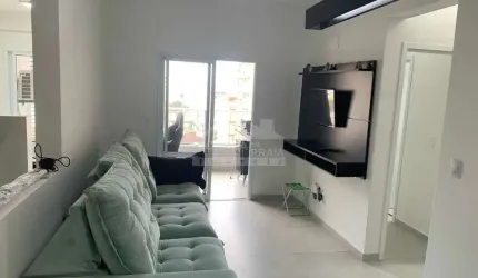 Aluga-se 02 dormitórios com 1 suíte, a 200 metros da praia - Só em Praia Grande.