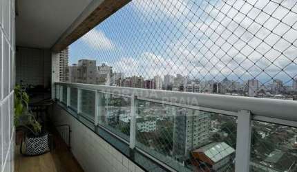 Apartamento  no Canto do Forte, 2 Dormitórios, 2 Vagas, Lazer, MOBILIADO.