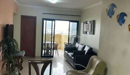 Apartamento de 3 Dormitórios, 1 Suíte, FRENTE MAR, MOBILIADO na Guilhermina.