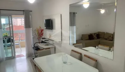 Apartamento MOBILIADO no Canto do Forte, 2 dormitórios, terraço gourmet, confira em Praia Grande.