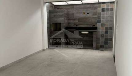 Residencial em CONDOMÍNIO FECHADO, 2 dormitórios com 2 suítes na Guilhermina ( Praia Grande ).