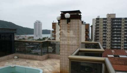 Cobertura TRIPLEX no Forte, 3 Suítes, Piscina, Quintal, Confira na Imobiliária em Praia Grande.