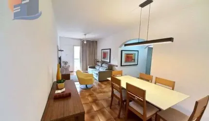 Excelente localização Apto c/sacada e churrasqueira privativa - Praia da Enseada - Guarujá.