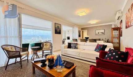 VISTA AO MAR/APTO COM TERRAÇO GOURMET!