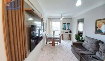 Andar Alto com sacada pequena Vista ao Mar. Prédio com lazer!