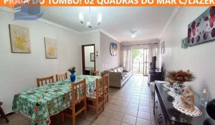 Oportunidade com lazer na Praia do Tombo  Apenas 200 metros do Mar!