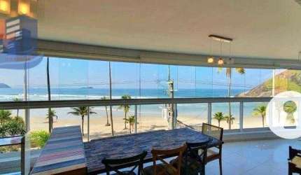 Apartamento com 3 quartos, 206 m², Frente a Praia da Enseada