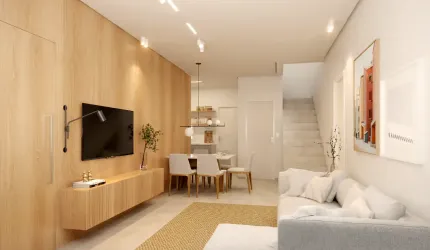 Sobrado a venda em nova Palhoça com 2 quartos 2 suítes e 3 banheiros