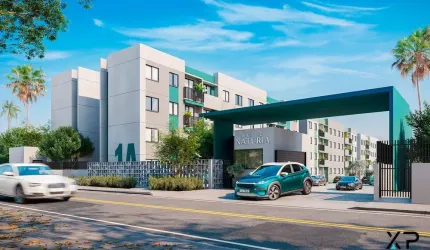 Apartamento a venda com 2 quartos, 1 banheiro e 1 vaga de garagem.