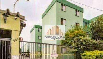 Apartamento com 3 dormitórios à venda, 77 m² por R$ 240.000,00 - Vila Manoel Ferreira - Campinas/SP