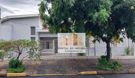Casa com Salão Comercial com 3 dormitórios à venda em avenida 302 m² por R$ 1.700,000,00-Jardim  Aurélia - Campinas/SP