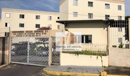 Apartamento com 2 dormitórios à venda, 58 m² por R$ 180.000,00 - Conjunto Residencial Souza Queiroz - Campinas/SP