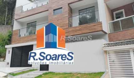 Casa em condomínio fechado com 3 quartos à venda na Estrada Curumau, Taquara, Rio de Janeiro, 120 m2 por R$ 450.000