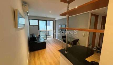 Flat com 1 quarto à venda na Rua Almirante Saddock de Sá, Ipanema, Rio de Janeiro, 39 m2 por R$ 1.050.000