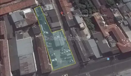 Terreno à venda na Rua São Luiz Gonzaga, São Cristóvão, Rio de Janeiro, 756 m2 por R$ 2.200.000