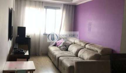 Belo apartamento 3 dormitórios 1 vaga em Sto. André