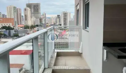Apartamento com varanda gourmet,2 dormitórios, 1 suíte, 1 vaga,vila Azevedo