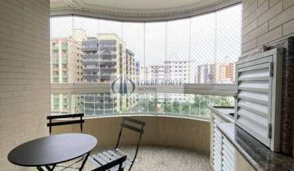 Lindo apartamento 2 dormitórios, 1 suíte, 1 vaga com varanda gourmet