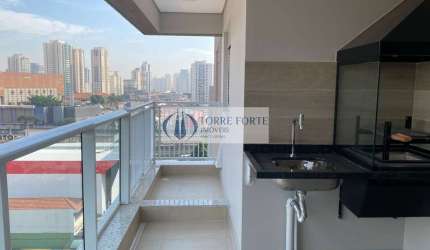 Lindo apartamento 2 dormitórios, 1 suíte, 1 vaga a 100 metros metrô Tatuapé