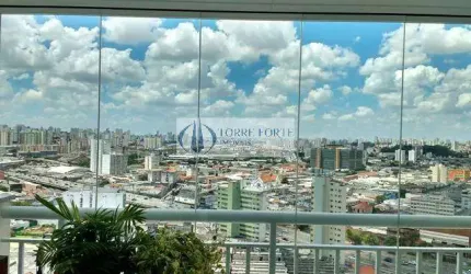 Excelente Apartamento com 1 dormitório com Varanda Gourmet no Brás