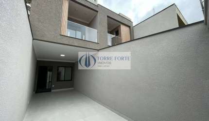 Sobrado novo, 3 suítes, 2 vagas, 158 m2, na Vila Carrão
