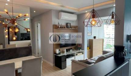 Lindo apartamento 2 dormitórios, 1 suíte, 1 vaga com lazer completo
