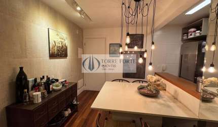 Lindo Apartamento com 1 dormitorio 1 vaga no Tatuapé.