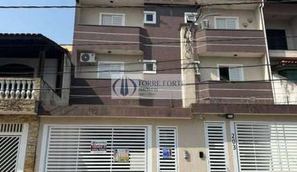 Apartamento 2 dormitórios 1 suíte 1 vaga  Vila Aquilino Santo André
