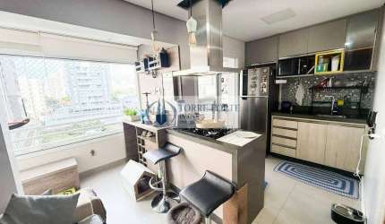 Apartamento Studio mobiliado, 1 dormitório, 43 m2, 1 vaga, no Tatuapé