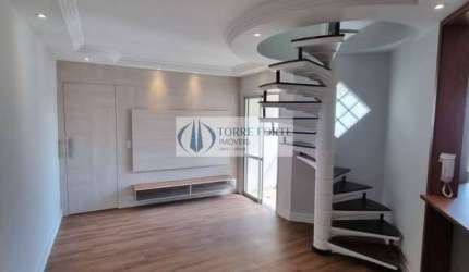 Belo Apartamento Cobertura Duplex com 3 dormitórios no Jardim Vila Formosa.