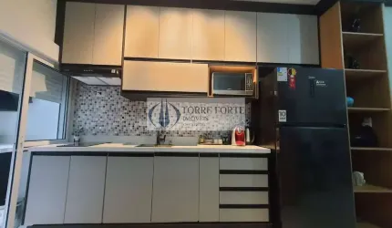 Apartamento Mobiliado com 1 dormitorio sem vaga na Vila Manchester.