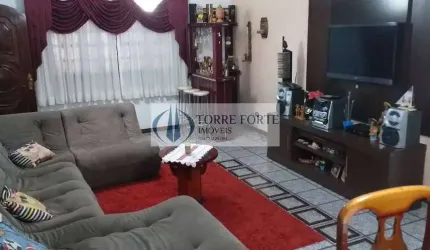 Lindo sobrado 4 dormitórios, 1 suíte, 2 vagas em Santo André